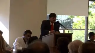 Mazher Hussain at WNTA Civil Society Dialogue in NY