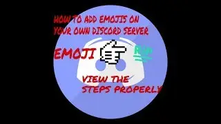 How to Add emojis/emotes on DIscord Server. Tips and tricks #Discord