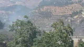 ירושלים: לוחמי אש פעלו בשריפת ענק בוואדי ליפתא