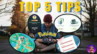 TOP 5 TIPS for NEW TRAINERS in POKEMON GO