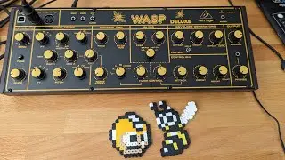 Behringer Wasp busting out some Mega Man Tunes