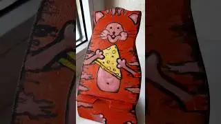 DIY.Весёлая подставка для телефона. 