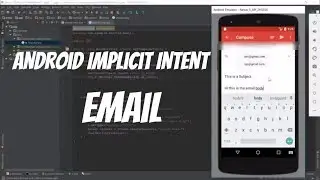 Android Implicit Intent Part 19 - Email