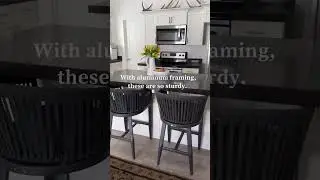 Purple Leaf  Counter Stools are Perfect for Your Kitchen!