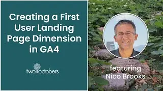 Creating a First user landing page dimension in GA4