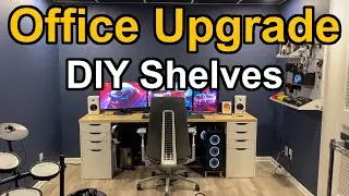 Building Custom Shelves For the Office -  Episode 1