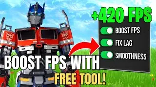 FIX FPS DROPS & SUTTTER IN FORTNITE CHAPTER 4 SEASON 3! (NEW FREE TOOL)