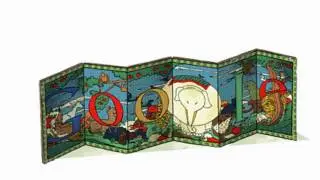 Ito Jakuchu Google Doodle Japan :: 伊藤若冲 生誕 296 周年