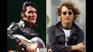 Elvis Presley and John Lennon   ACOUSTIC SESSION LIVE 1972