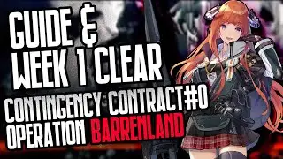 [ASMR] Arknights CC#0 Barrenland Preparation Guide & Week 1 Clear [ASMR]