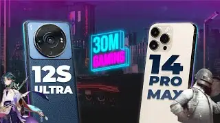 iPhone 14 Pro Max vs. Xiaomi 12S Ultra 🟣 30M Gaming S4 #1 - Tinh hoa Android & iOS!