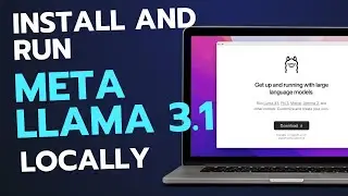 Install and Run Meta Llama 3.1 Locally – How to run Open Source models on your computer