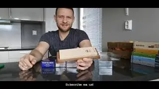 Japanese sharpening stones. Review. Suehiro, King, Naniwa, Samura whetstones.
