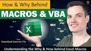 Session148 - Understanding the Why and How behind Excel Macros | Excel VBA series lesson-2