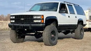1993 K2500 Suburban Solid Axle Swap Update - 8.1 Vortec Swap