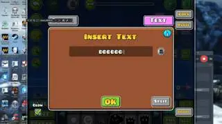 как писать текст в уровне? узнай из этого видео! :) geometry dash
