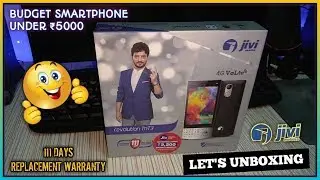 Jivi Revolution TnT3 Unboxing & Review | Budget Smartphone with Dual 4G | Jio Phone Alternative