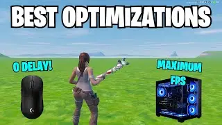 The *BEST* PC Optimization Guide To BOOST FPS In Fortnite! (MAX FPS + 0 DELAY + 0 PING)