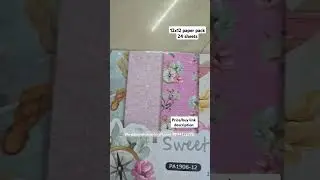 Paper pack 12x12