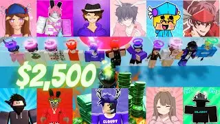 $2,500 Robux INSANE Tower of Hell YouTuber Competition (ROBLOX)