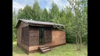 Каркасный дом баня 6 на 6 метров  Баня ПОД КЛЮЧ!