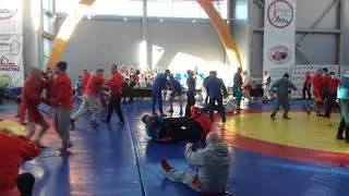 Самбо Питер разминка