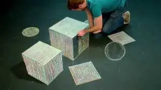 Crayola Sidewalk Chalk Art Series - Colorful Cubes!