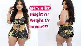 Mari Alice Curvy Model, Biography, Age, Height, Weight, Family Facts and Networth