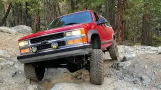 Straight Axle Swapped Chevy K2500 Off-Road Testing at Fordyce