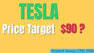 TESLA Price Target $90 | Tesla Raising 5 Billion dollars
