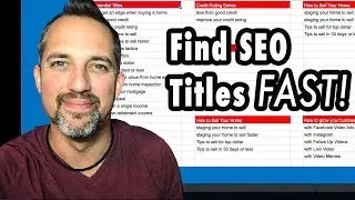How to Create Good SEO Titles for YouTube Videos - Owen Video