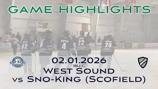 Feb 1, 2026 | MHL Game 14 | 18U C | West Sound vs Sno-King (Scofield) | HIGHLIGHTS