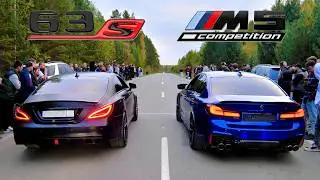 AMG E63 vs BMW M5 vs AMG CLS63