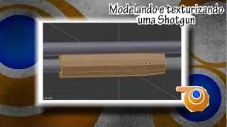 Modelando e texturizando uma Shotgun - Demonstração.