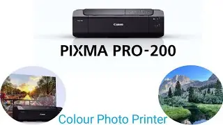 Canon Pixma Pro-200 Photo Printer