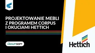 Biblioteki produktów Hettich w programie Corpus CAD/CAM