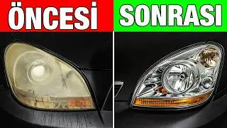 A German Trick to Make Yellowed Headlights Shine Like New! (Try it Now)