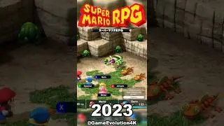 Evolution of Super Mario RPG (1996 - 2023) #gameevolution #shorts #evolution #evolutionofgames #rpg