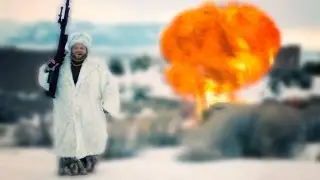 RUSSIAN vs SNOWMEN (Explosive Battle!)