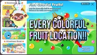 All Colorful Fruit LocationS! | BonoBono Event | Play Together