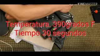 SUBLIMACION en Playera 50/50. PLAYERA ALGODON/POLIESTER (Sublimando playeras)