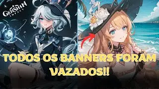 VAZOU TODOS OS BANNERS DESDE A 4.2 ATÉ A 4.8!! [GENSHIN IMAPACT]