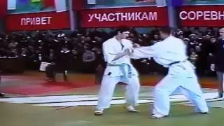 А . Белоцерковский . Киокушин . Первенство России 2002 г. 14-15 л .св 70 кг . г Уфа .