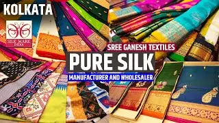 Pure Gadowal, Katan, Tussar Banarasi, Assam Silk Sarees Manufacturer & Wholesaler in Kolkata