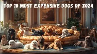 Top 10 most expensive Dog Breeds in 2024 #dogs #dogbreed #luxury