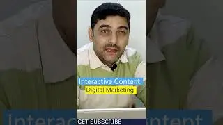 Interactive Content in Digital Marketing #shorts #ytshorts #digitalmarketing
