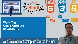 HTML Tutorial : Style Tag | Class Attribute and ID Attribute | Web Development Tutorial #15