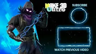 Make 3D Gaming Animation Outro On Android Using Kinemaster Full Tutorial