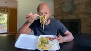 Vegetarian Jamaican food 🌾 🍚 🥬 💦 