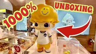 POP MART DIMOO X SMILEY WORLD 1000% UNBOXING!!!